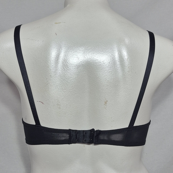 34DDD‎ Adore Me Strappy Lace COVERED T-shirt Underwire Bra Black - Picture 3 of 7
